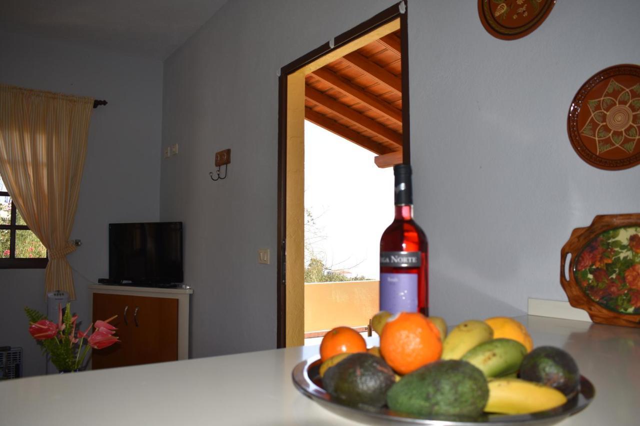 Casa Rosa Apartment Tijarafe Luaran gambar