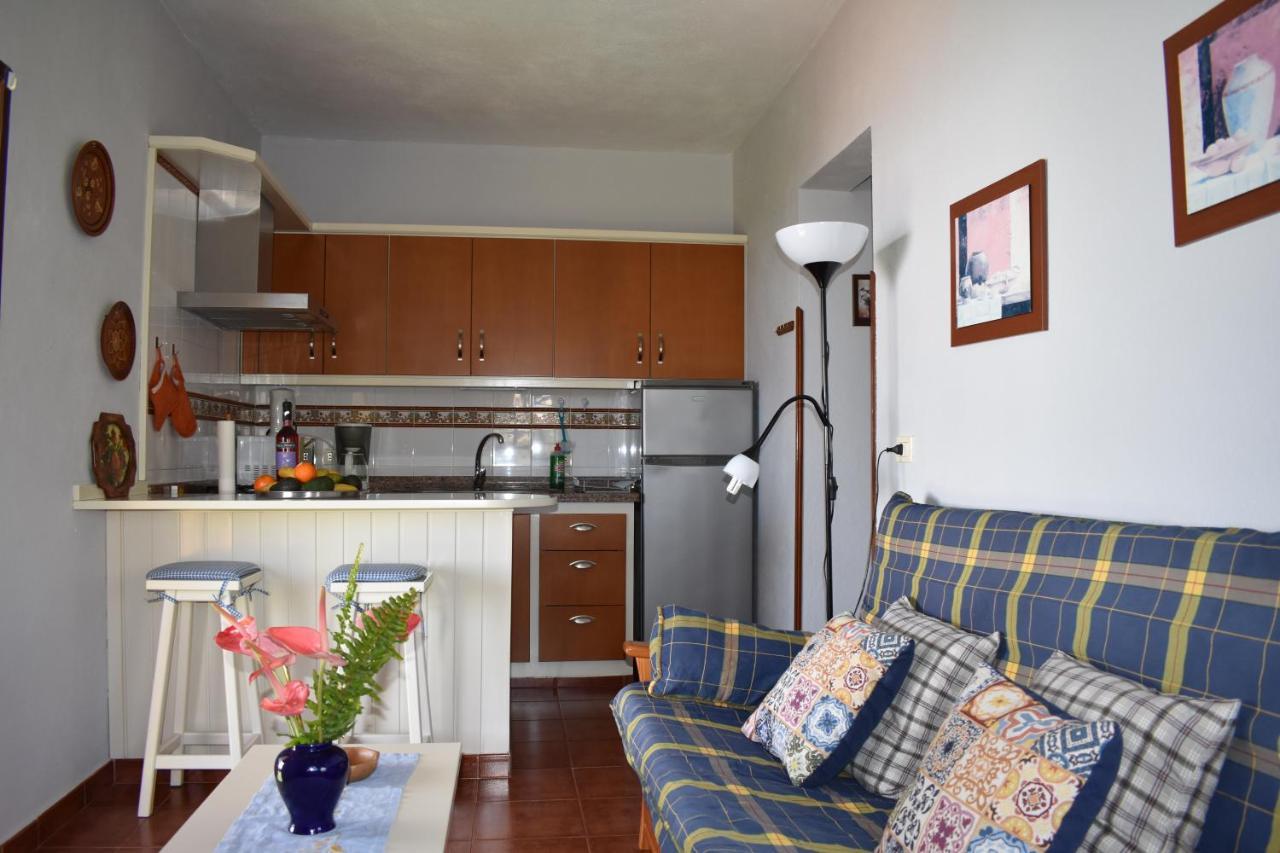 Casa Rosa Apartment Tijarafe Luaran gambar